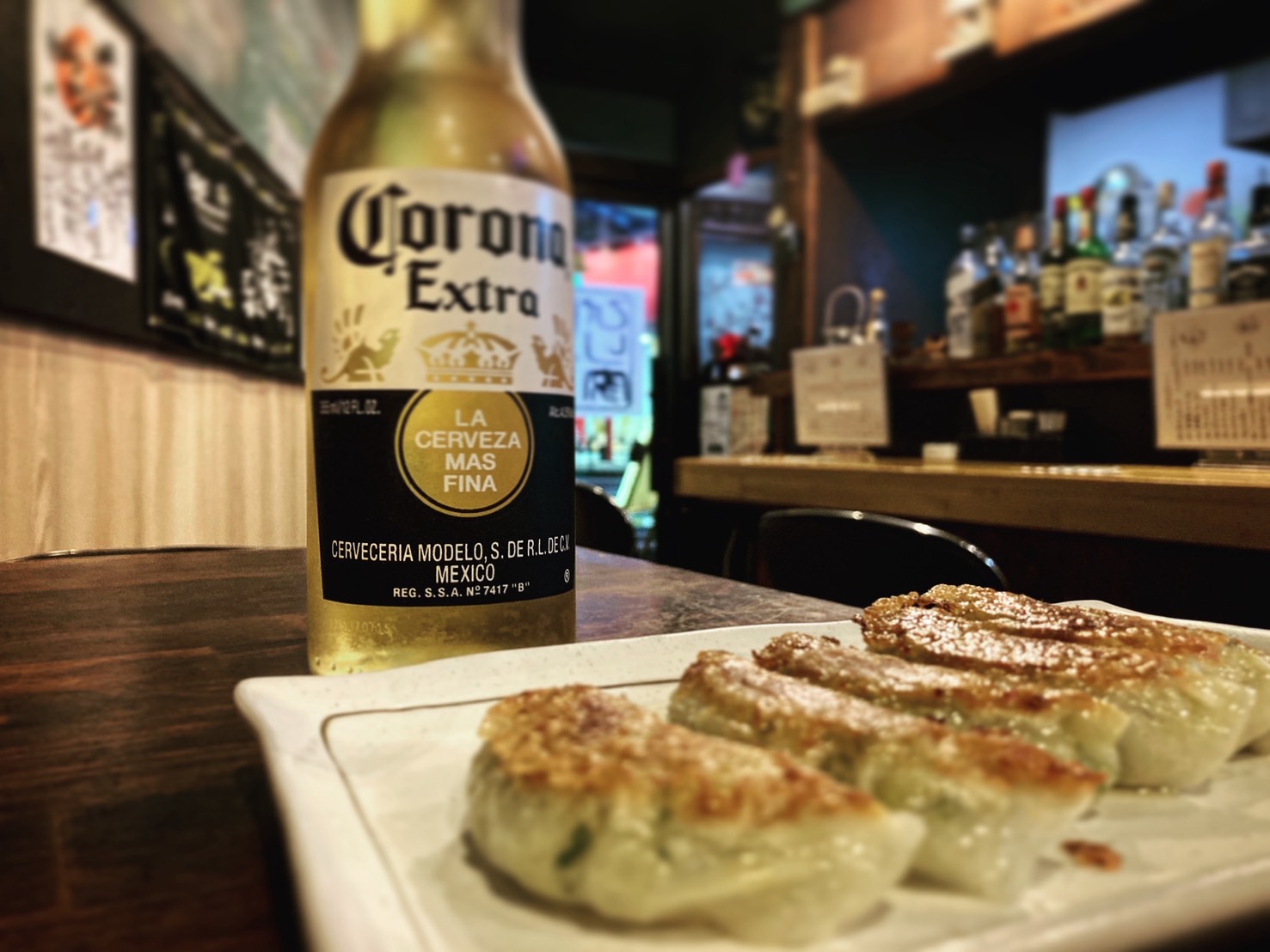 いちびり家ギョーザとビール