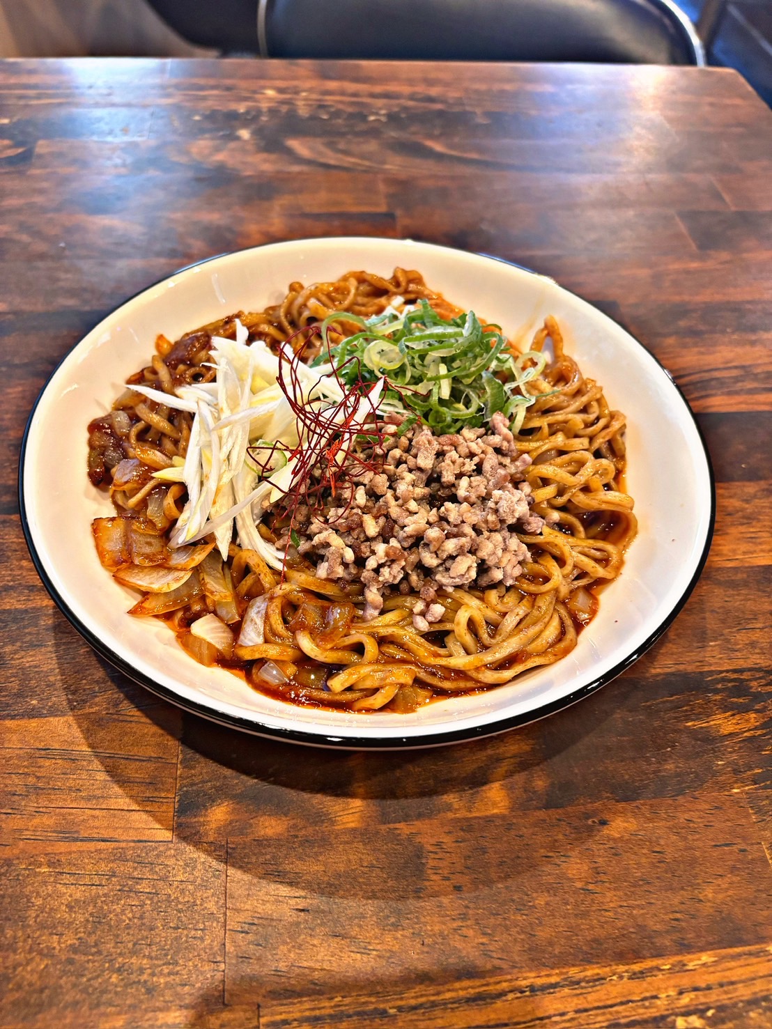 麻婆まぜそば 別アングル